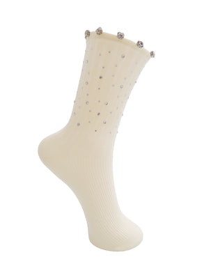 BCDIAMOND sock - Cream
