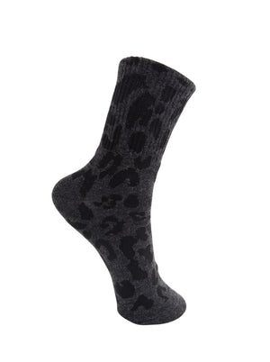 BCHARPER leo sock - Dk. Grey/Black