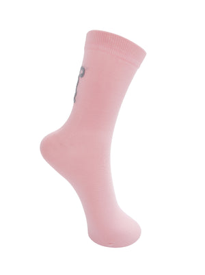 BCDREA bow sock - Lt. Pink