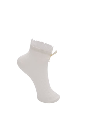 BCPRECIOUS anklet sock - Off White