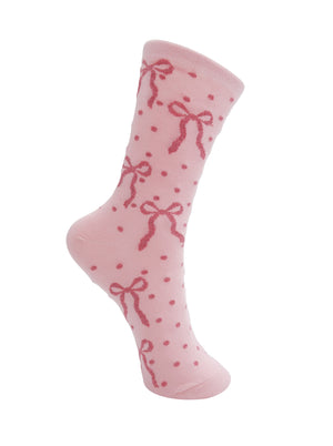 BCNELL bow sock - Pink