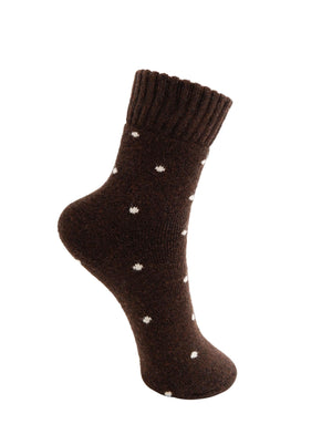 BCMETUS wool sock - Coffee