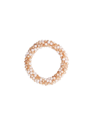 BCNANNA 2-in-1 multi bracelet - Beige Mix