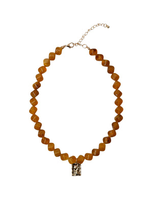 BCEDEL necklace - Mustard