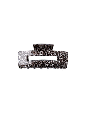 BCBERLIN crystal hair claw - Gray Black Leo
