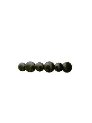 BCOMEGA glossy barette hair clip - Army - Black Colour