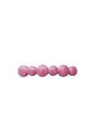 BCOMEGA glossy barette hair clip - Dust Rose - Black Colour