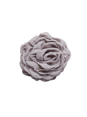 BCVILLA mega flower hair claw - Lt. Grey