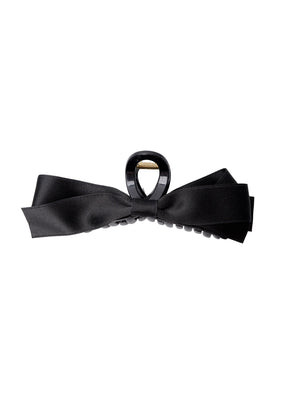BCNOMI bow hair claw - Black - Black Colour