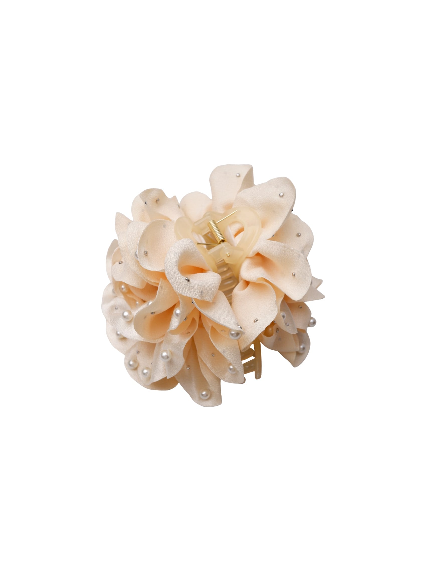 BCKIMMI mega flower hair claw - Champagne - Black Colour