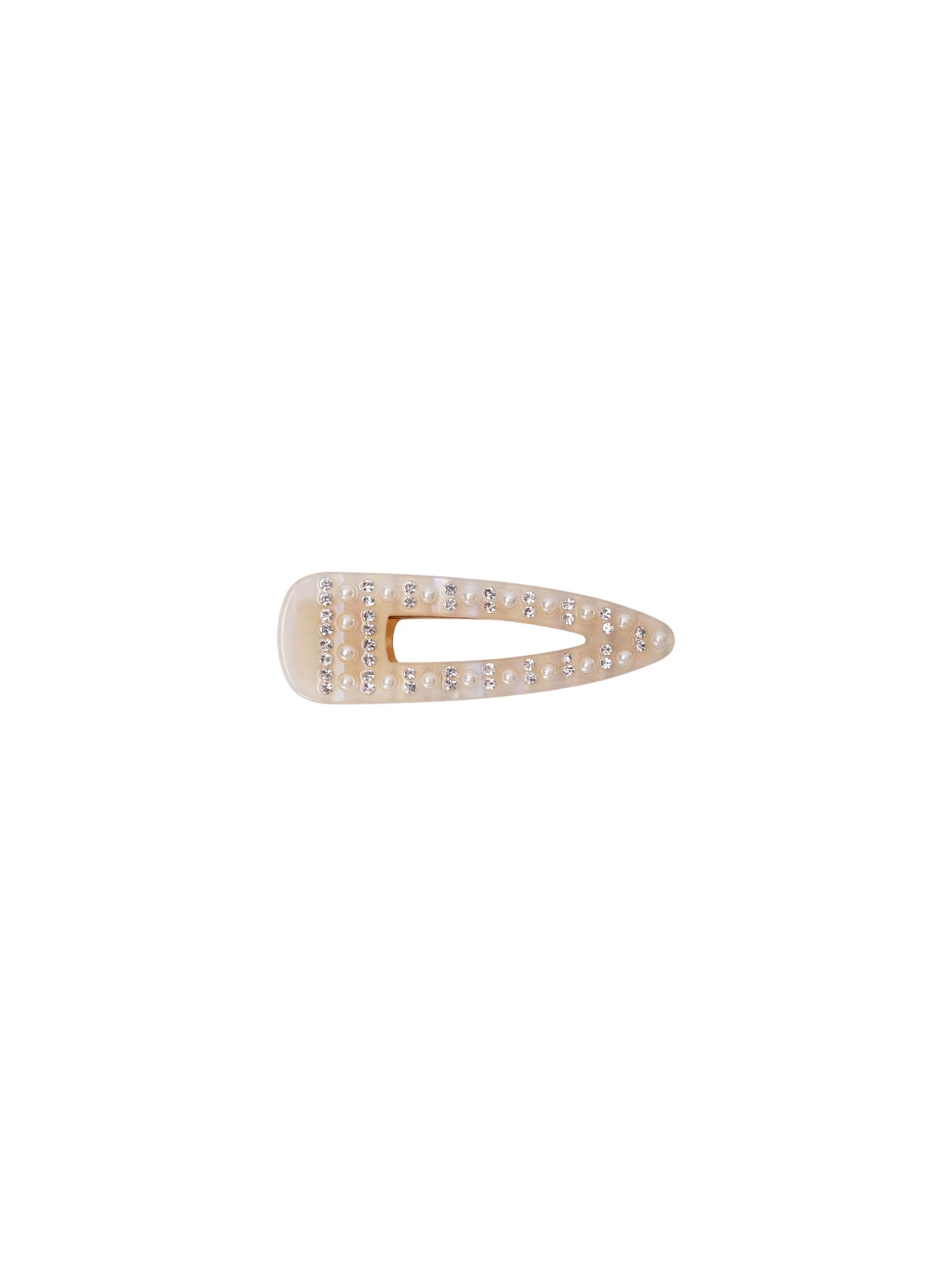 BCTONYA hair clip - Creme Multi - Black Colour