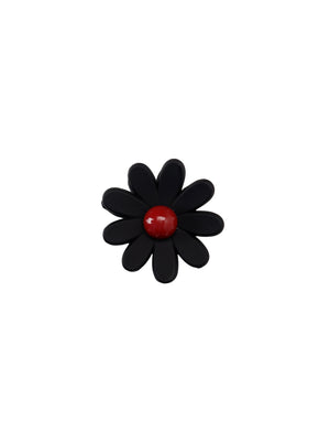 BCFLOWER hair claw - Black
