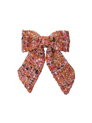 BCBLISS bow beret - Pink Multi