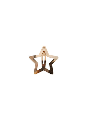 BCSTAR small hair clip - Gold Colored