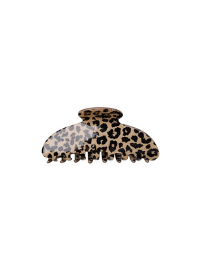 BCASHER hair claw - Beige Leo