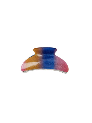 BCKAZ hair claw - Blue Multi