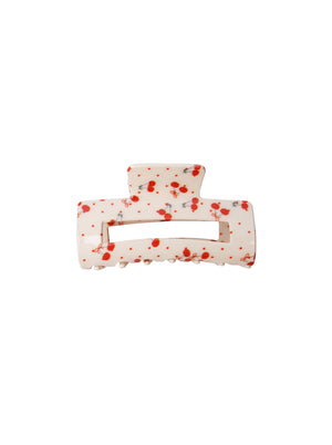 BCBERLIN berry hair claw - Cream Red