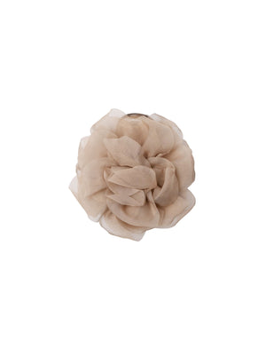 BCINES organza hair claw - Cream