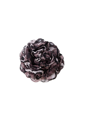 BCALI flower hair claw - Dk. Grey