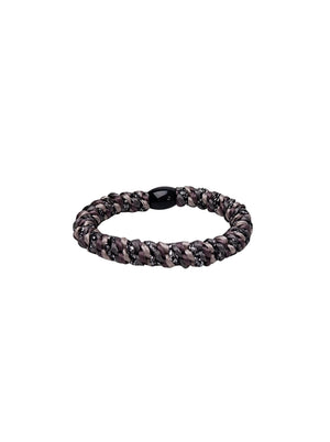 BCKALLY elastic - Anthracite Glitter