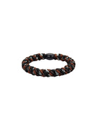 BCKALLY elastic - Brown/Black Mix - Black Colour
