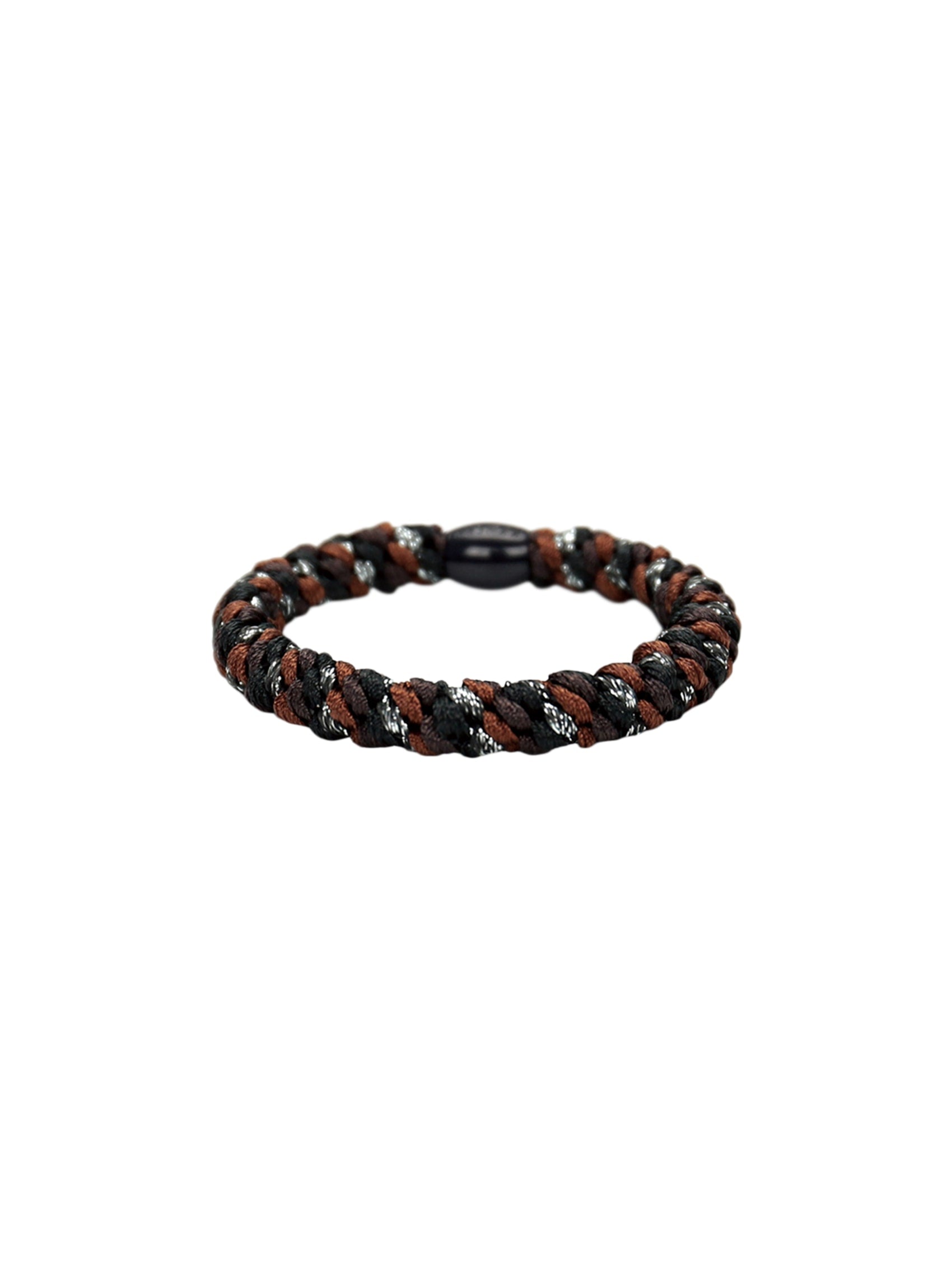 BCKALLY elastic - Brown/Black Mix - Black Colour