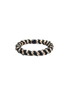 BCKALLY elastic - Black/Gold Coloured - Black Colour
