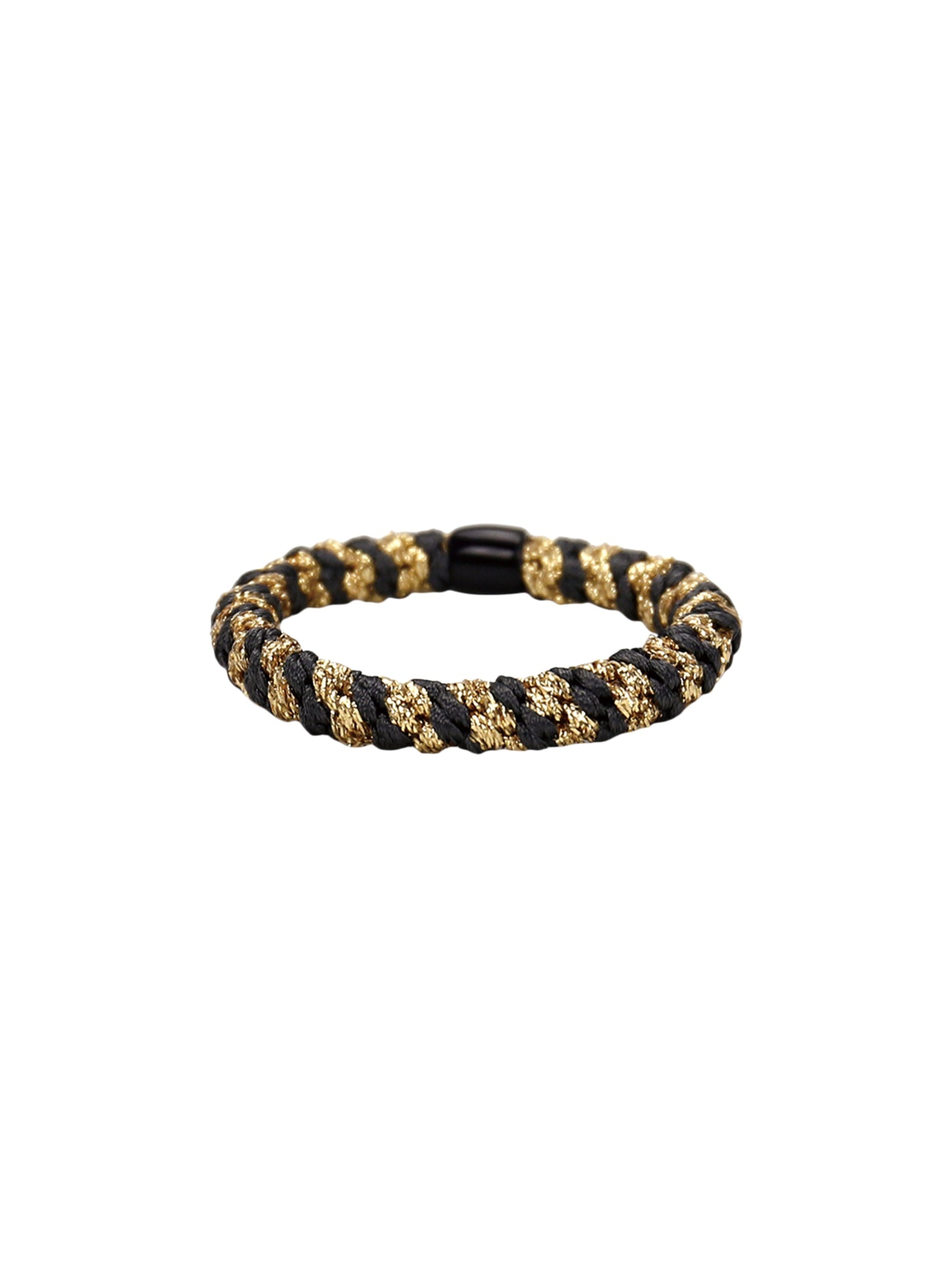 BCKALLY elastic - Dark Grey/Gold Coloured - Black Colour