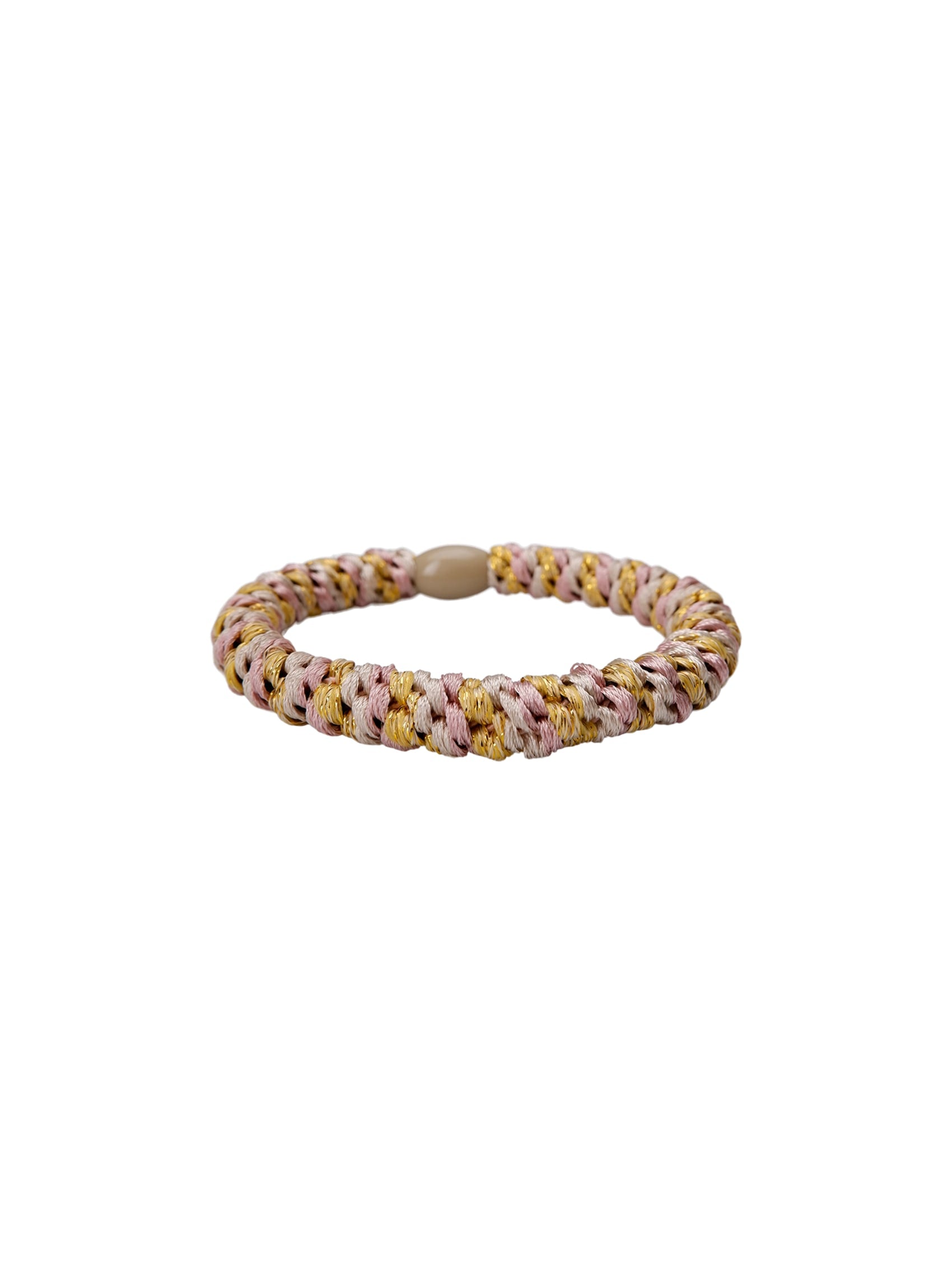 BCKALLY elastic - Gold Coloured Blush - Black Colour