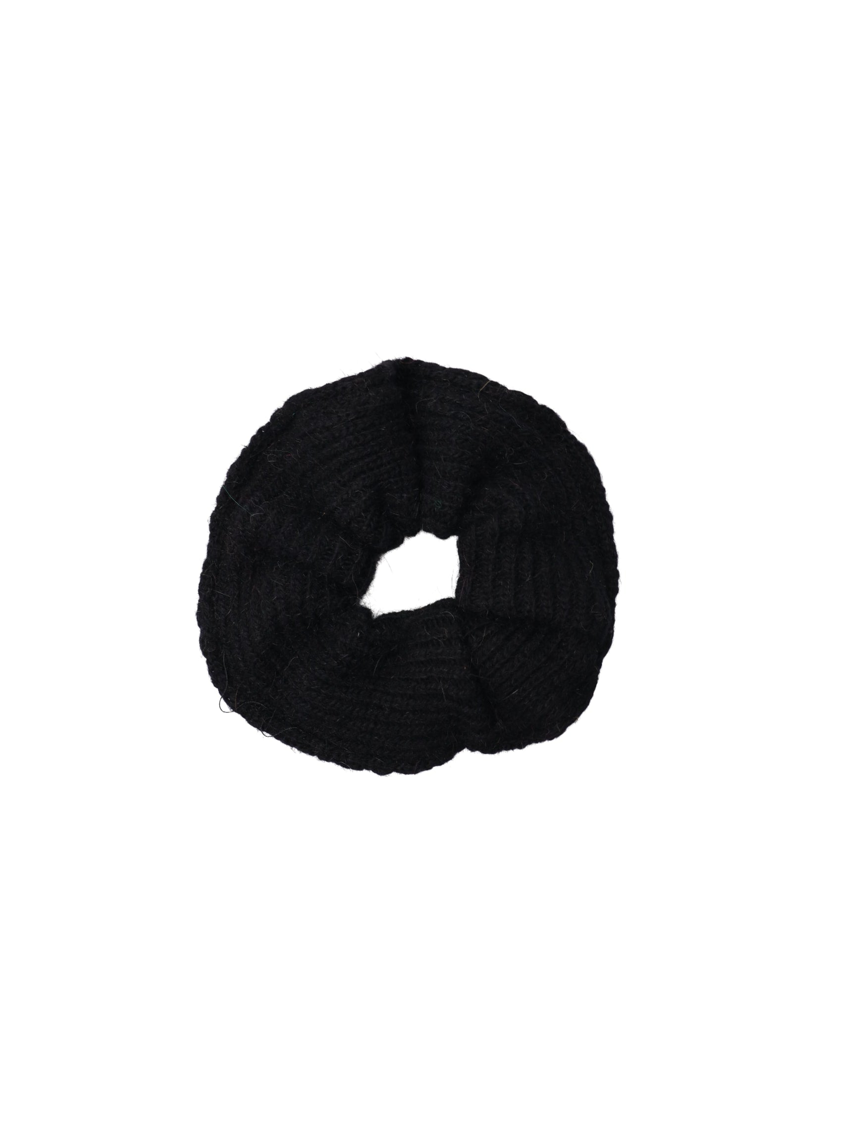 BCMARGA knitted scrunchie - Black - Black Colour