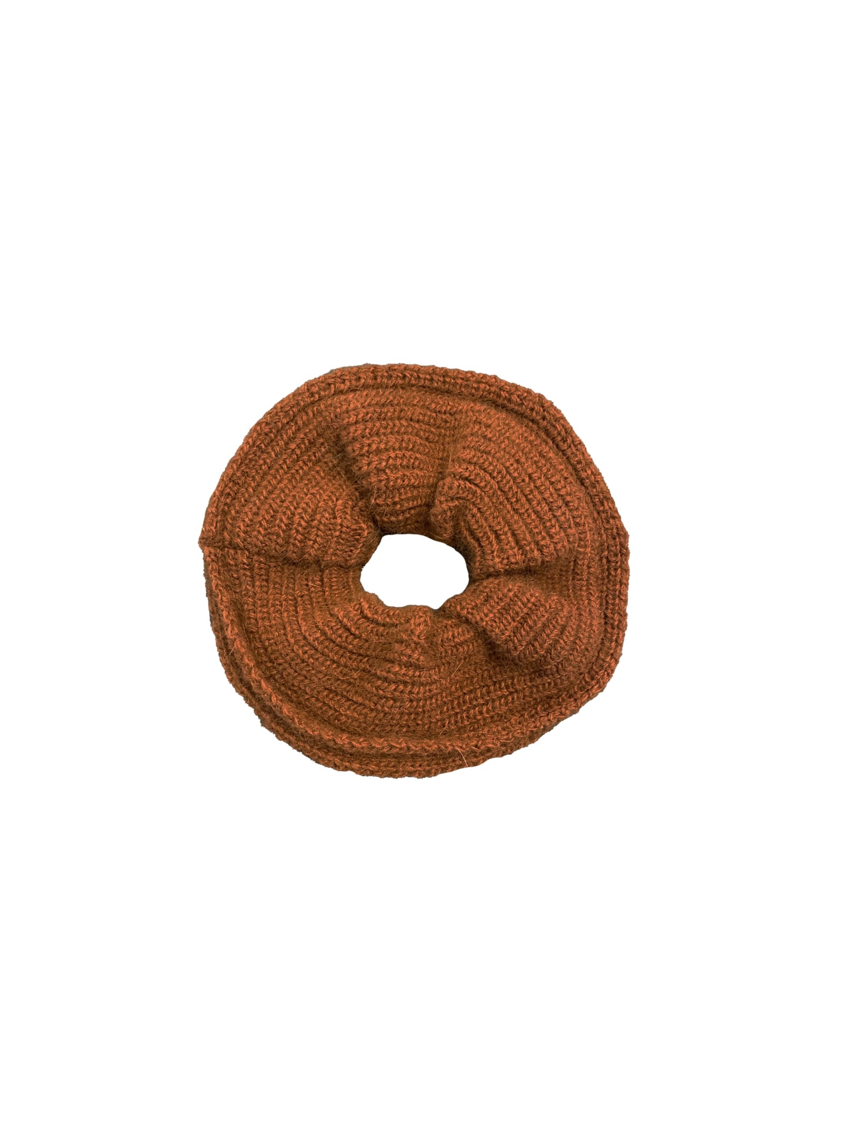 BCMARGA knitted scrunchie - Camel - Black Colour