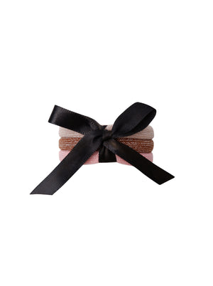 BCTAMIRA elastics, 3 pcs. seen - Brown/Lt. Rose Mix