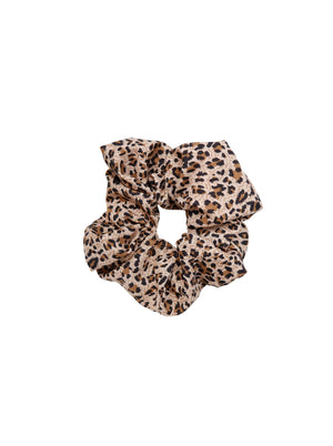 BCYARA leo scrunchie - Brown