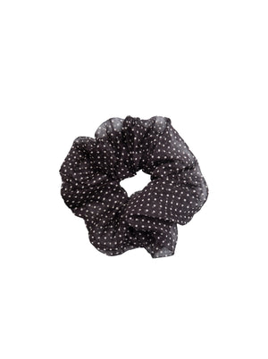 BCHELLA scrunchie - Black Dot