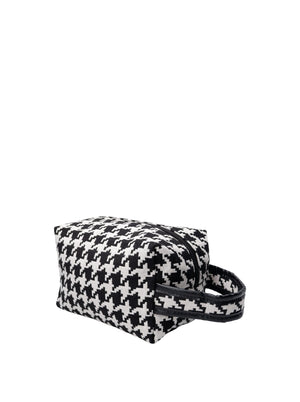 BCNYLA makeup bag - Houndstooth
