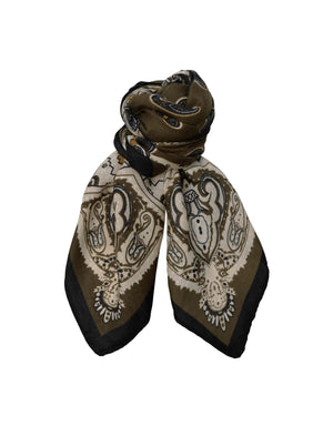 BCEMBLA structured mini scarf - Army