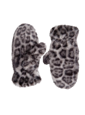 BCBLAZE soft mittens - Gray Leo