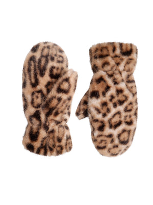 BCBLAZE soft mittens - Natural Leo