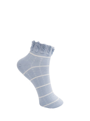 BCPERRI anclet sock - Lt. Blue