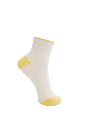 BCLEXIE anklet sock - Lt. Yellow