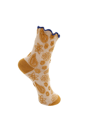 BCFLOW sock - Mustard