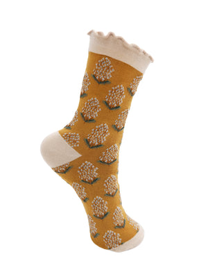 BCELLA sock - Mustard