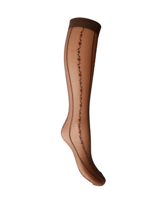 BCMALVA knee-high socks - Espresso