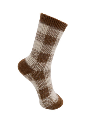 BCPERNILLA wool sock - Coffee