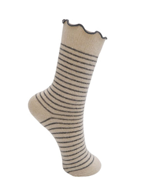 BCBETSEY wool sock - Cream