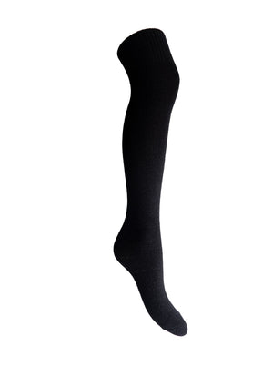 BCJUSTINE wool knee-high socks - Black