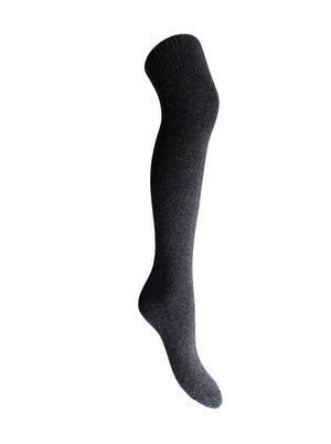 BCJUSTINE wool knee-high sock - Grey