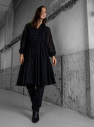 BCZIGGA ROSE short dress - Black - Black Colour
