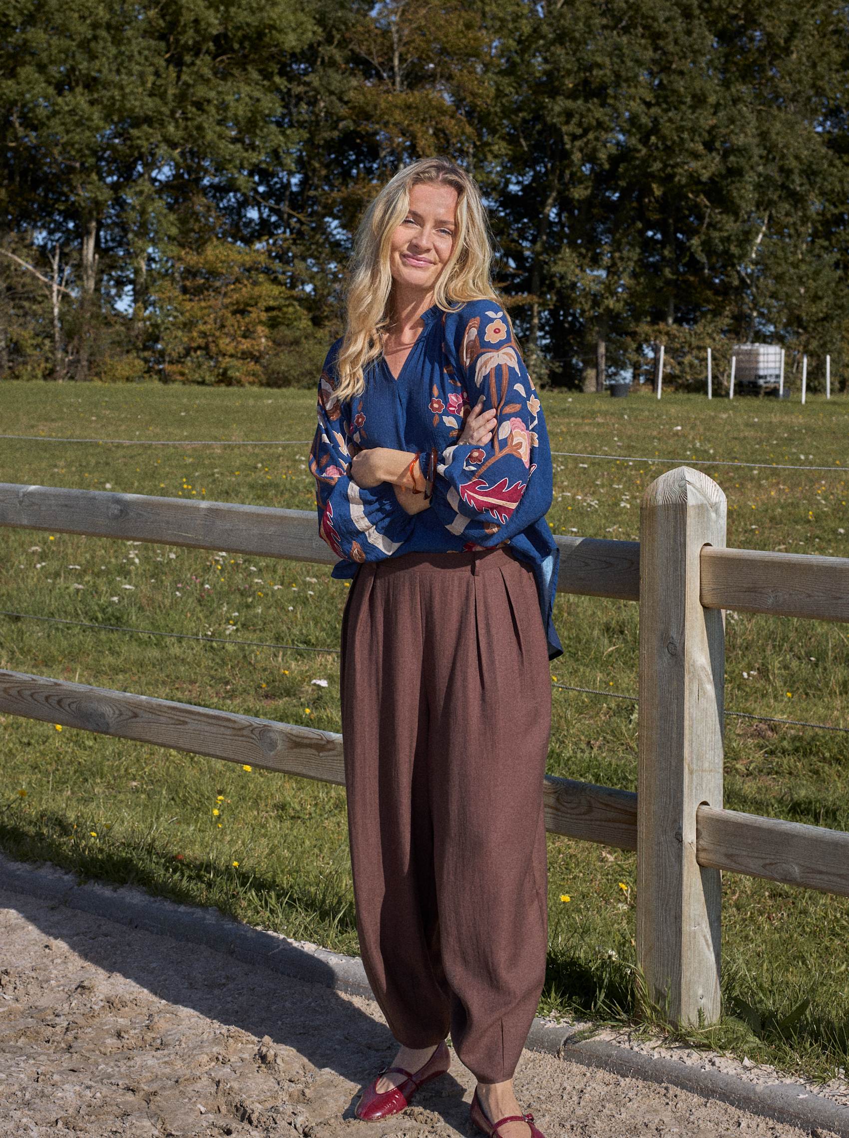 BCABU balloon pants - Coffee – Black Colour