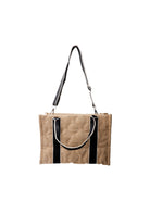 BCVANDA totebag - Sand - Black Colour